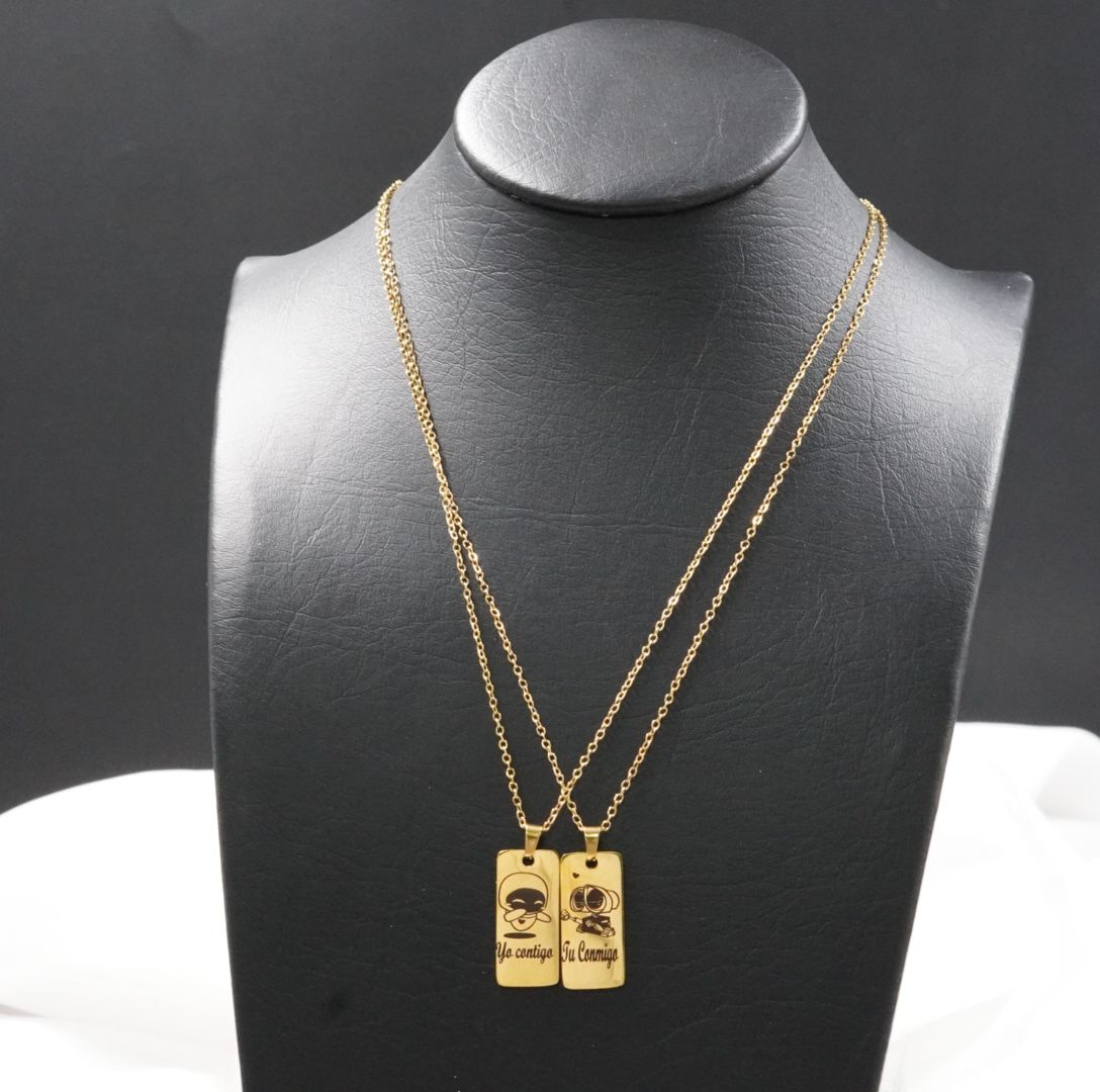 Miniatura 2 de JUEGUITO PAREJA WALLIE PLACA GRAND D-D